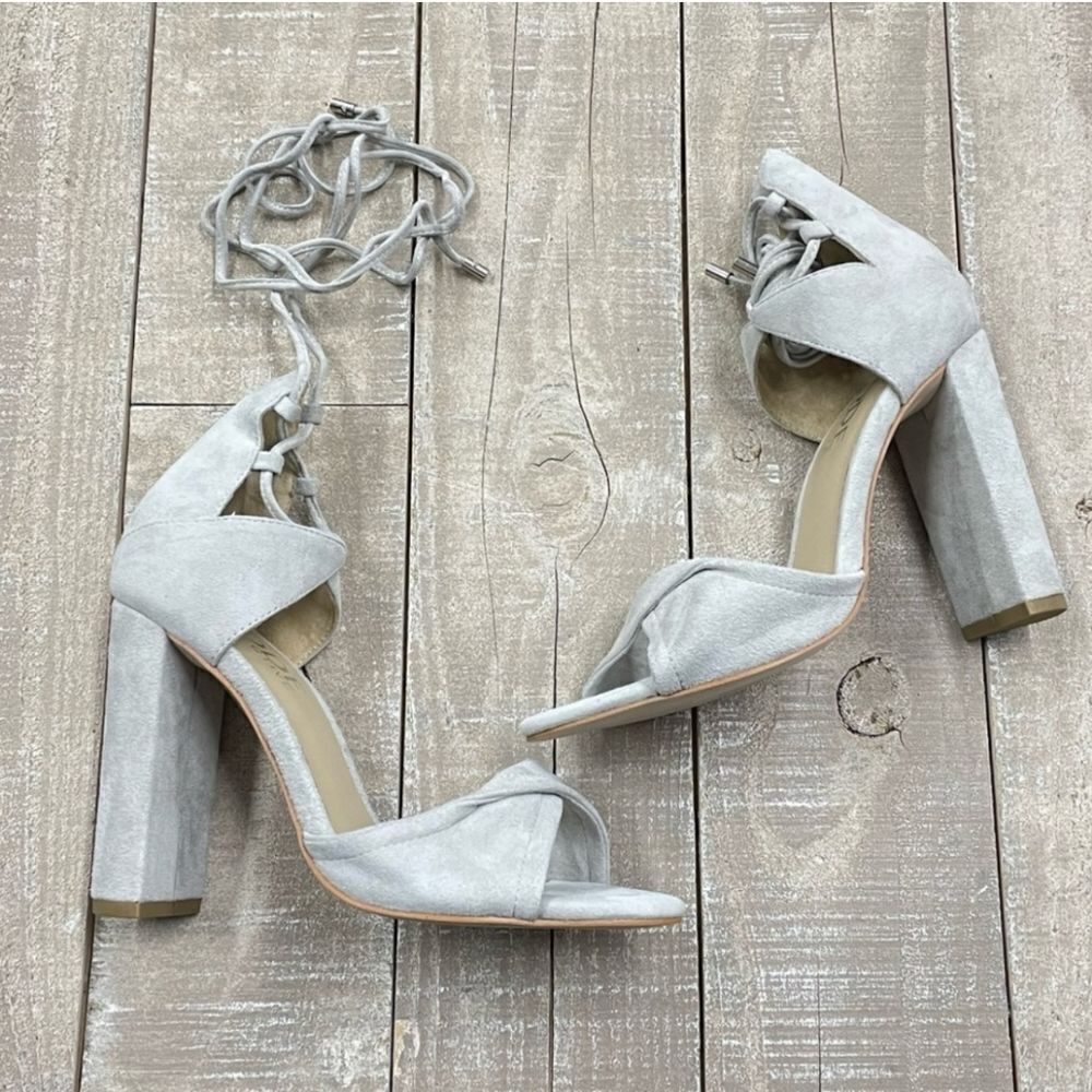 The Mode Collective Origami Sandal Leather Suede GORGEOUS